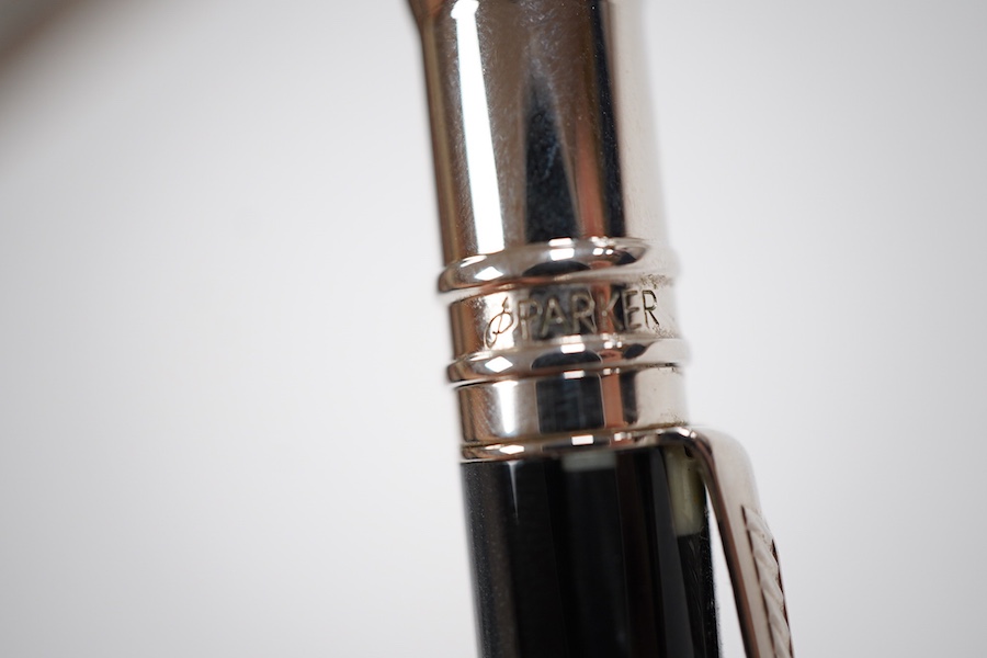 A Parker Duofold 'Mosaic' ballpen